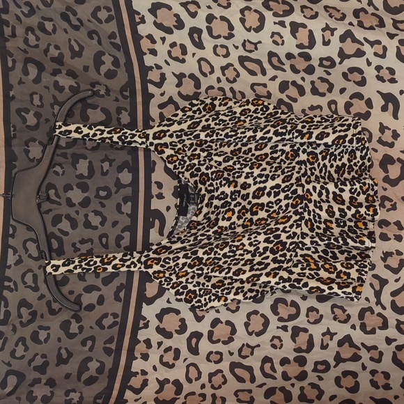 Forever 21 Plus 3x Leopard Top - Picture 1 of 4